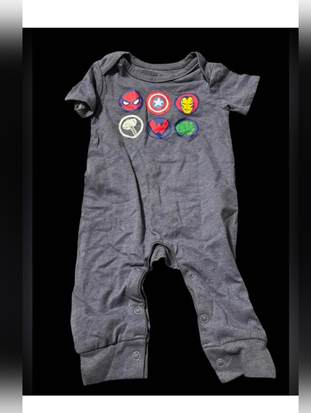 Marvel 0-3 Months Baby Onesie ~ NWT #8560